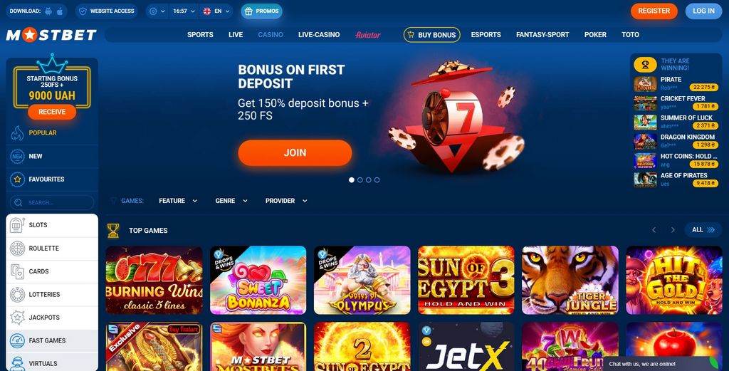 Mostbet Xüsusiyyətləri