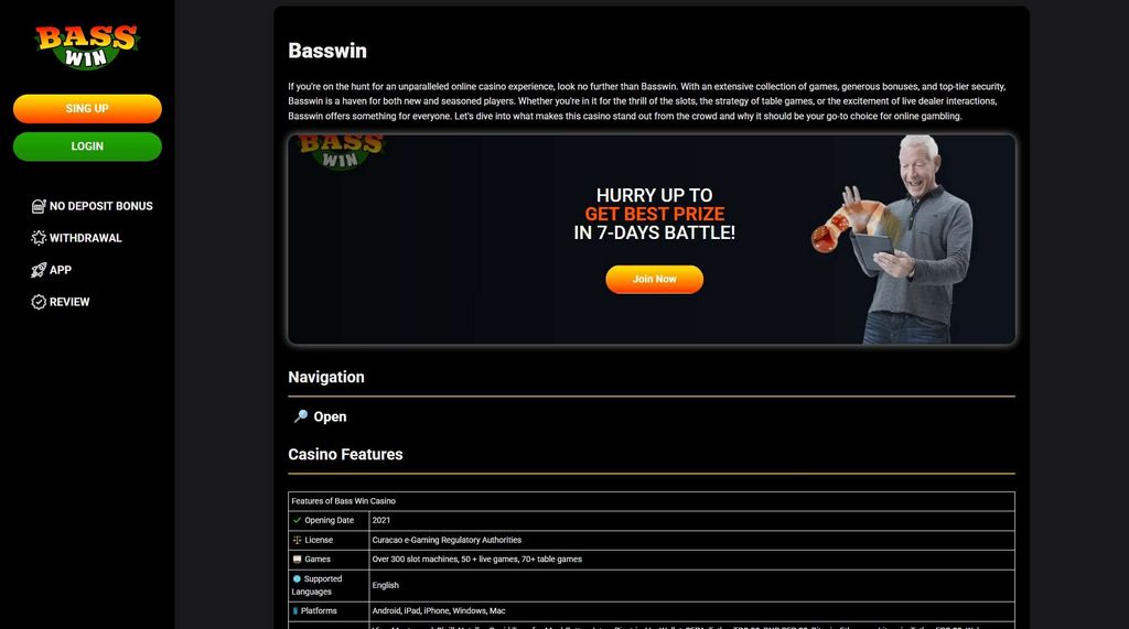 BassWin Gambling Enterprise Review 2025 - Safe or Scam?