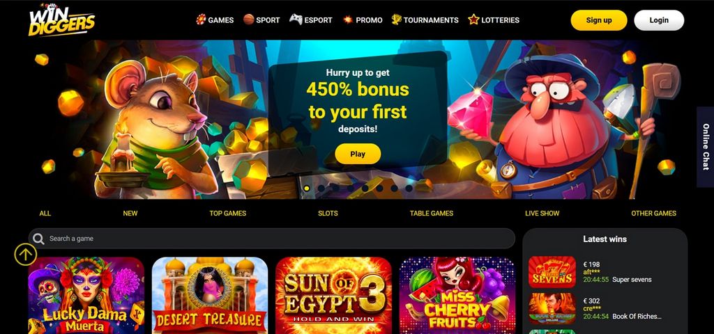 Win Diggers Online Gambling Establishment UK Your Ultimate Video Gaming Guide