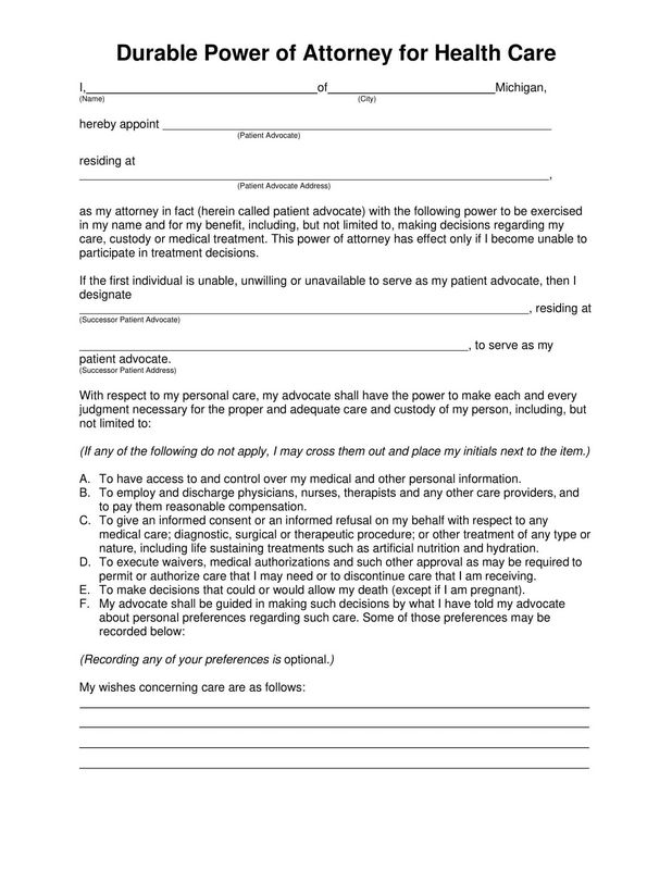 Power of Attorney for a Youngster