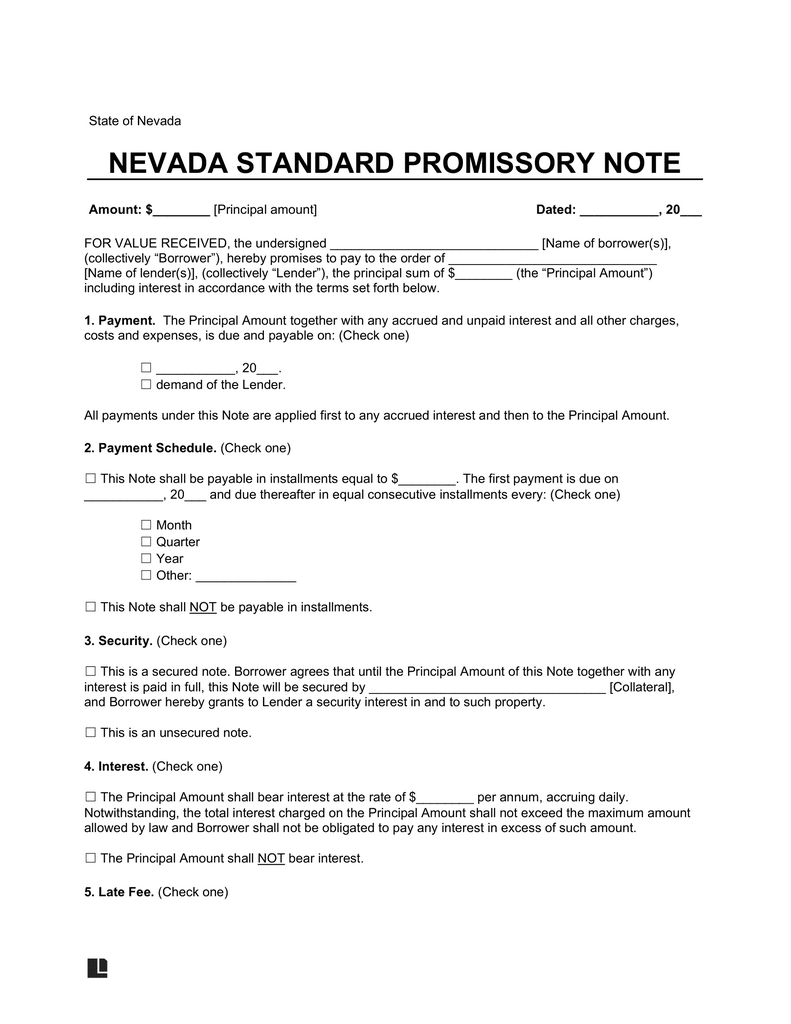 Space Nevada Welfare Division PDF Layout