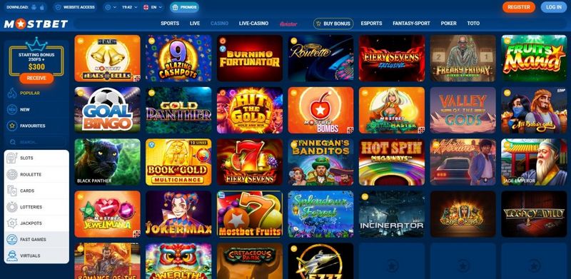 Mostbet Kumarhanesi: Çevrimiçi Kumar Tutkunları İçin Kapsamlı Bir Değerlendirme